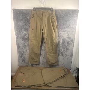 Carhartt 3x Lot B151 LBR Loose Original Fit work pants 34x34 Bundle of 3! Brown